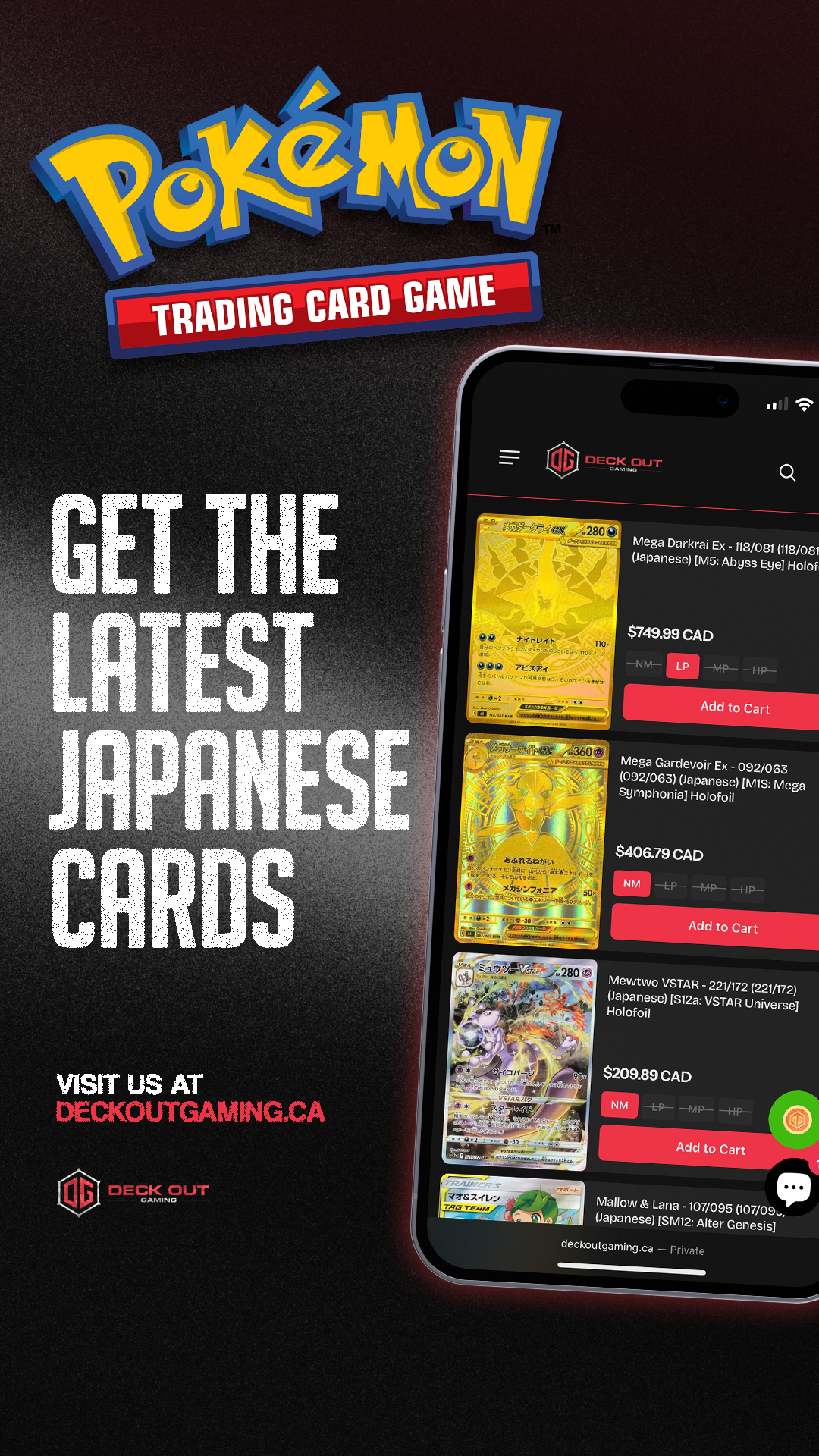 Deck Out Gaming Facebook ad
