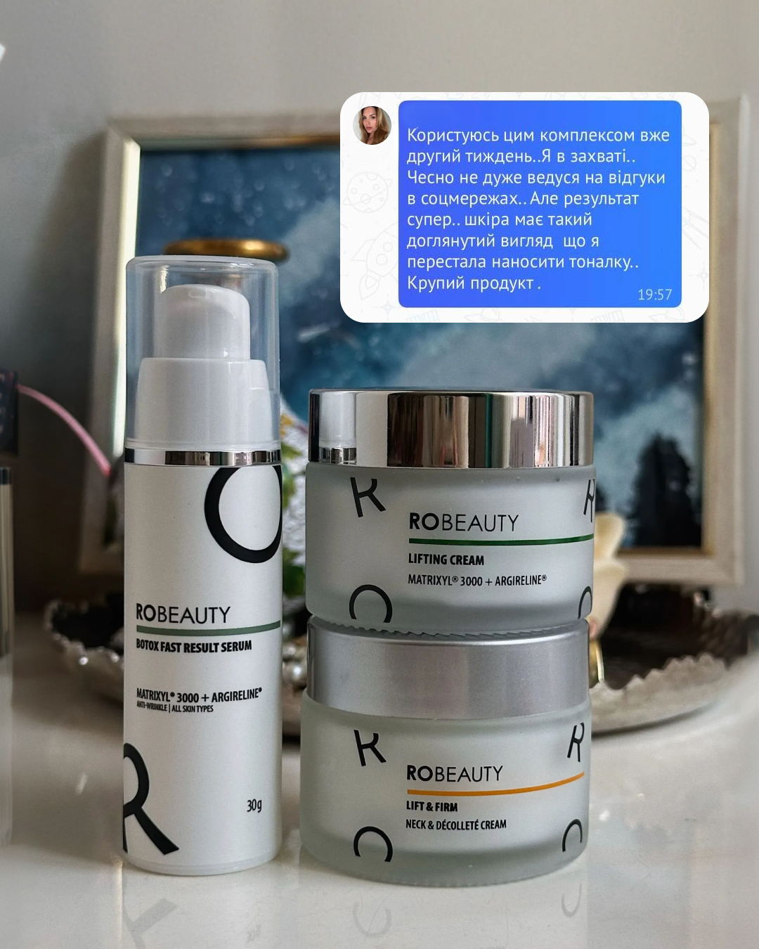 Robeauty Facebook ad