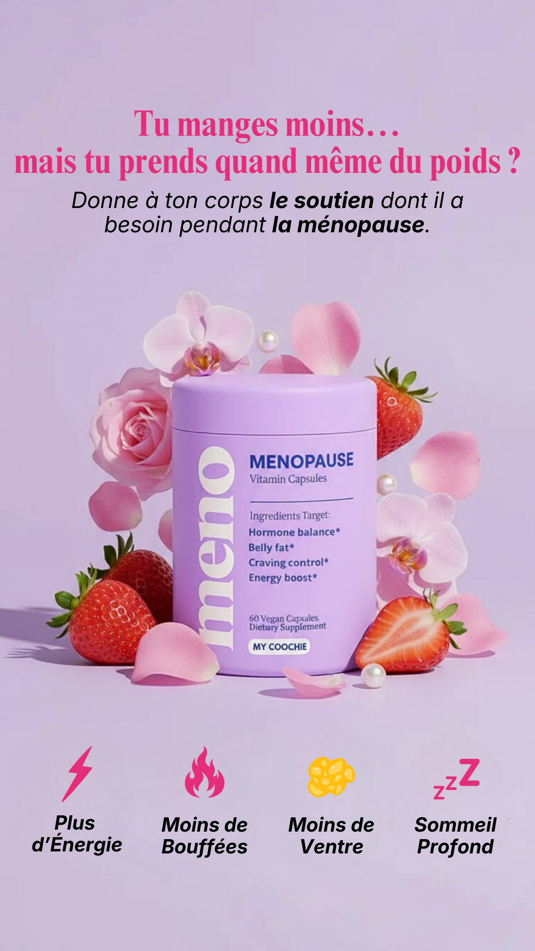 Menopause Weightloss Secrets Facebook ad