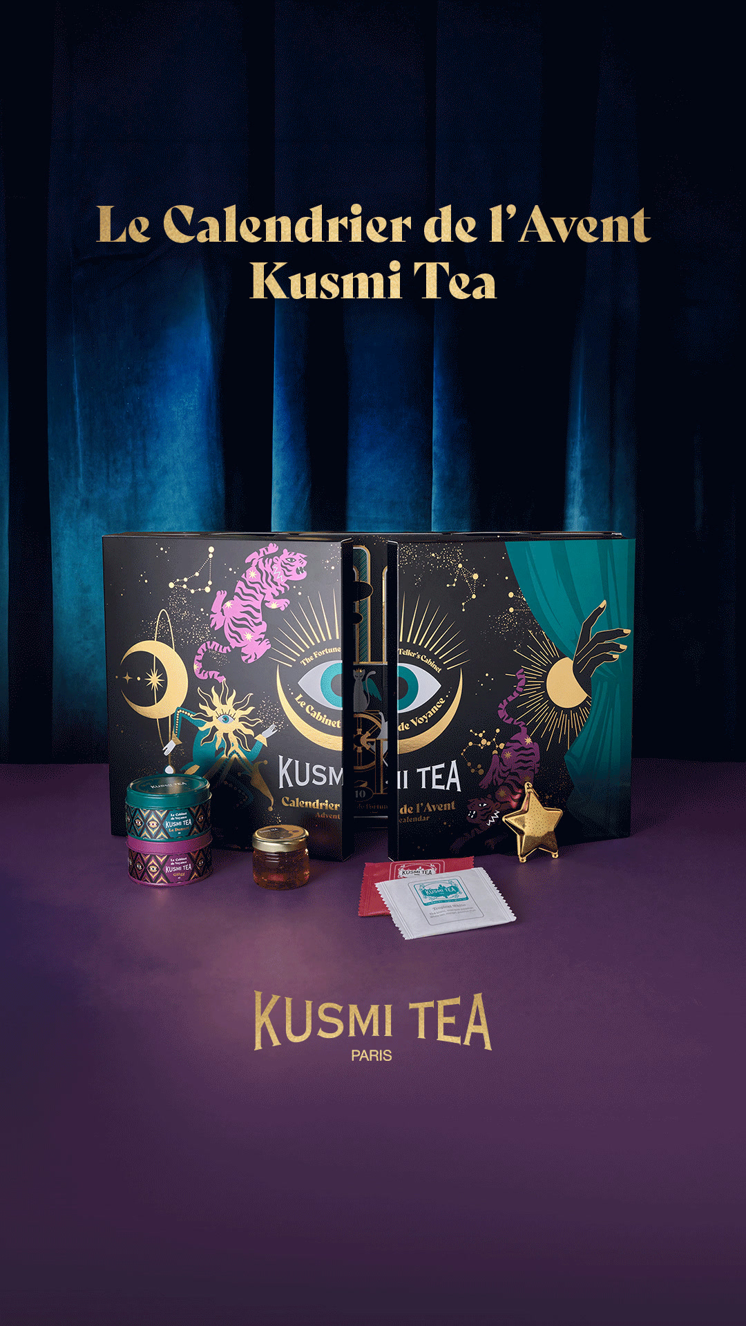 Kusmi Tea Facebook ad: ÉDITION LIMITÉE