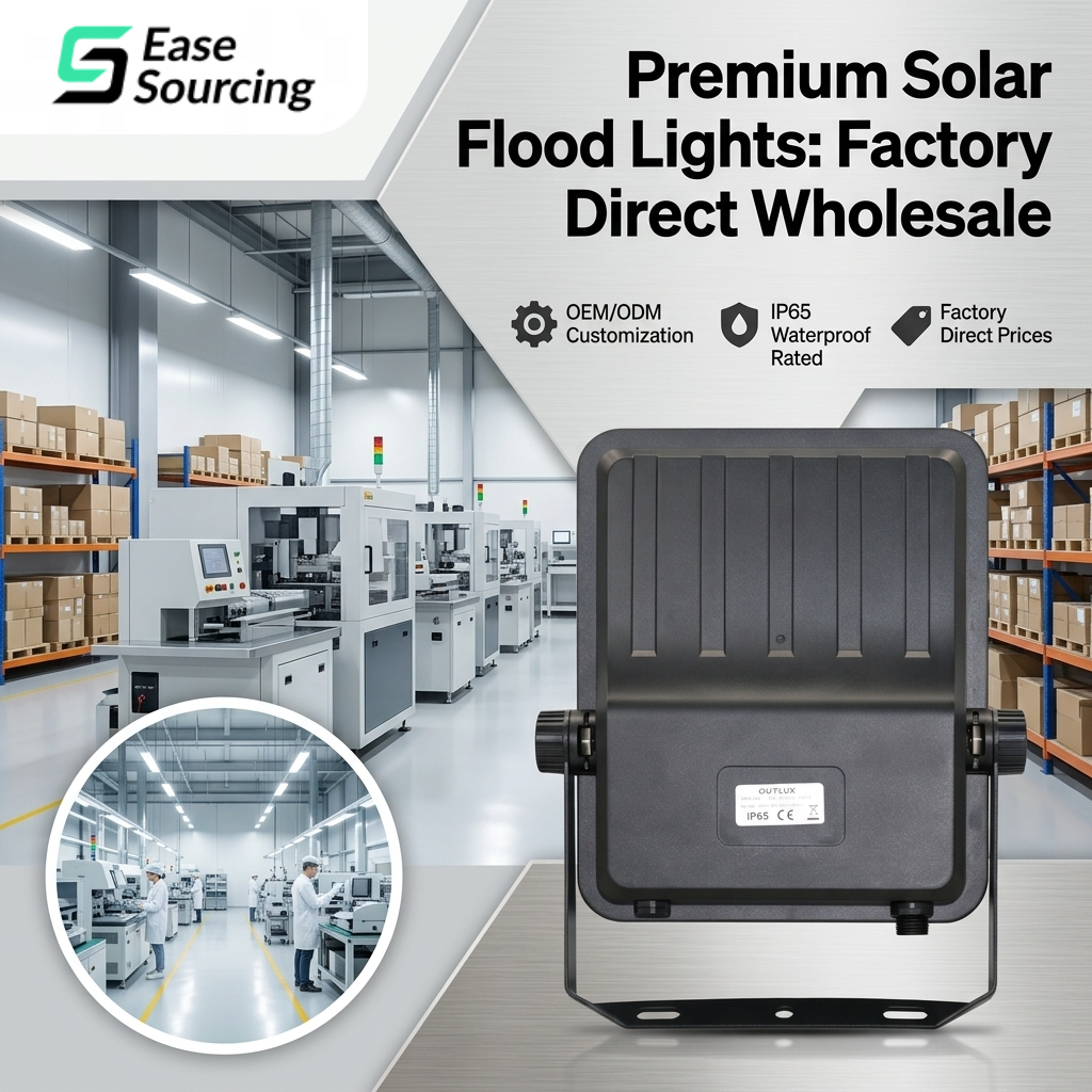 Ease Sourcer Global Facebook ad: Looking for reliable solar outdoor lighting suppliers?