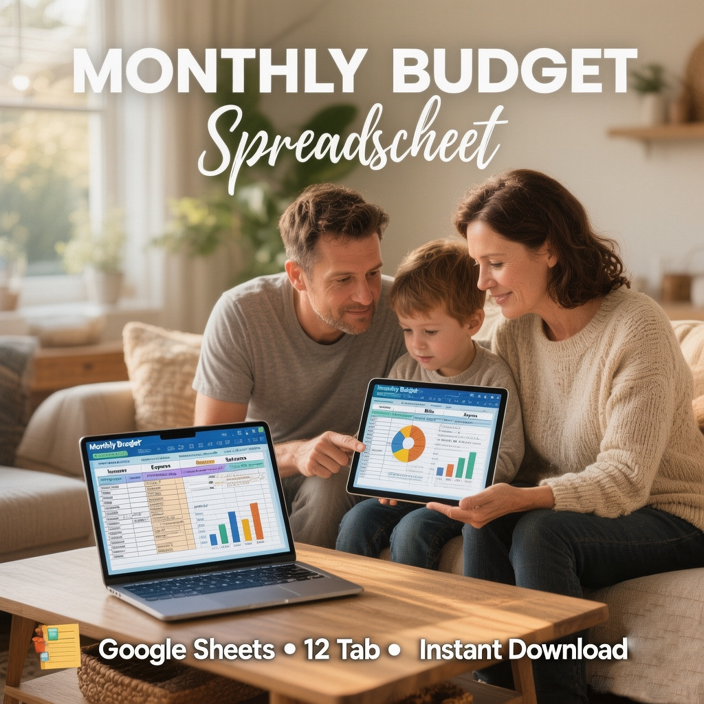 Digital Planner Sheets Facebook ad