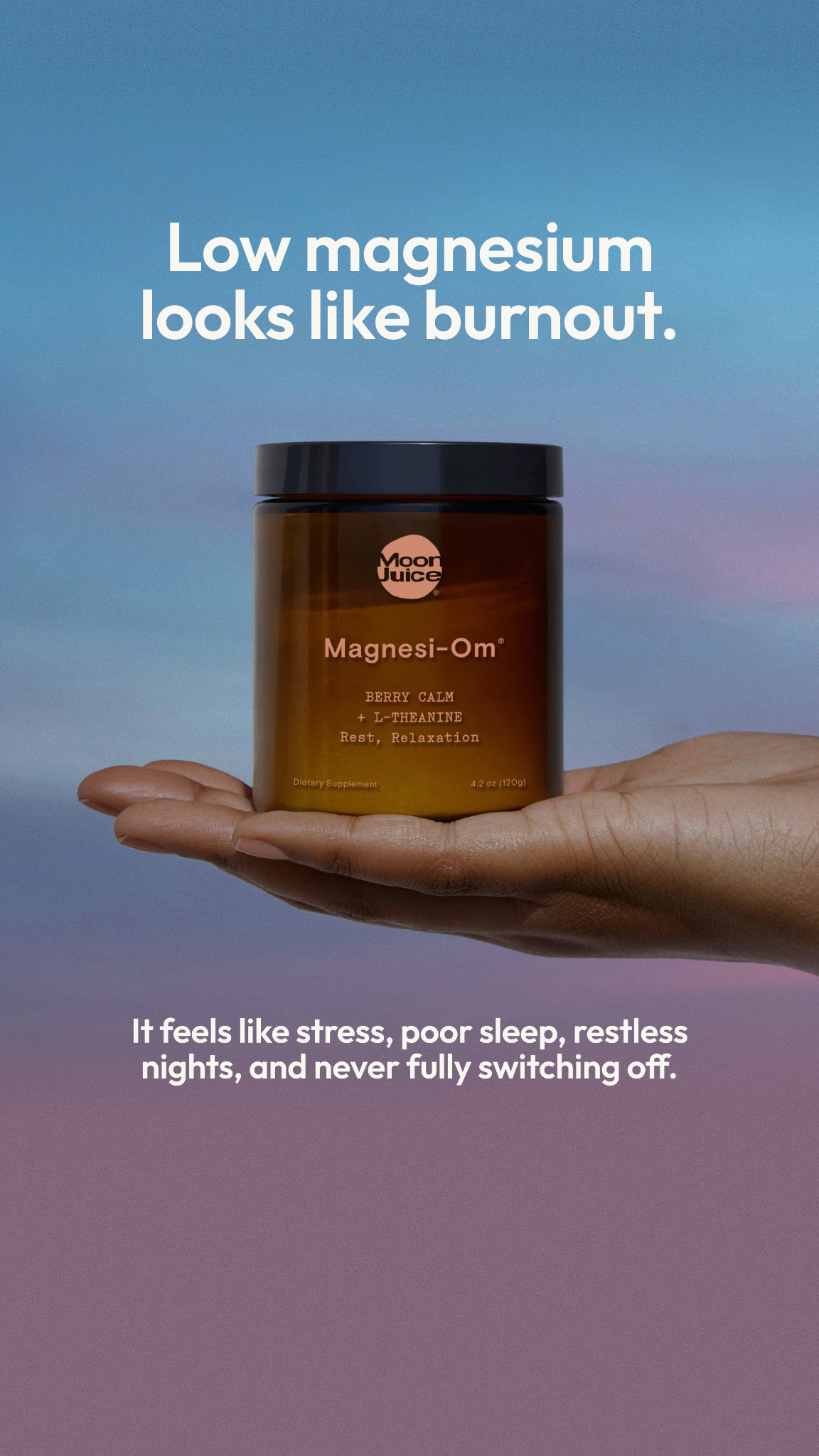 Moon Juice Facebook ad