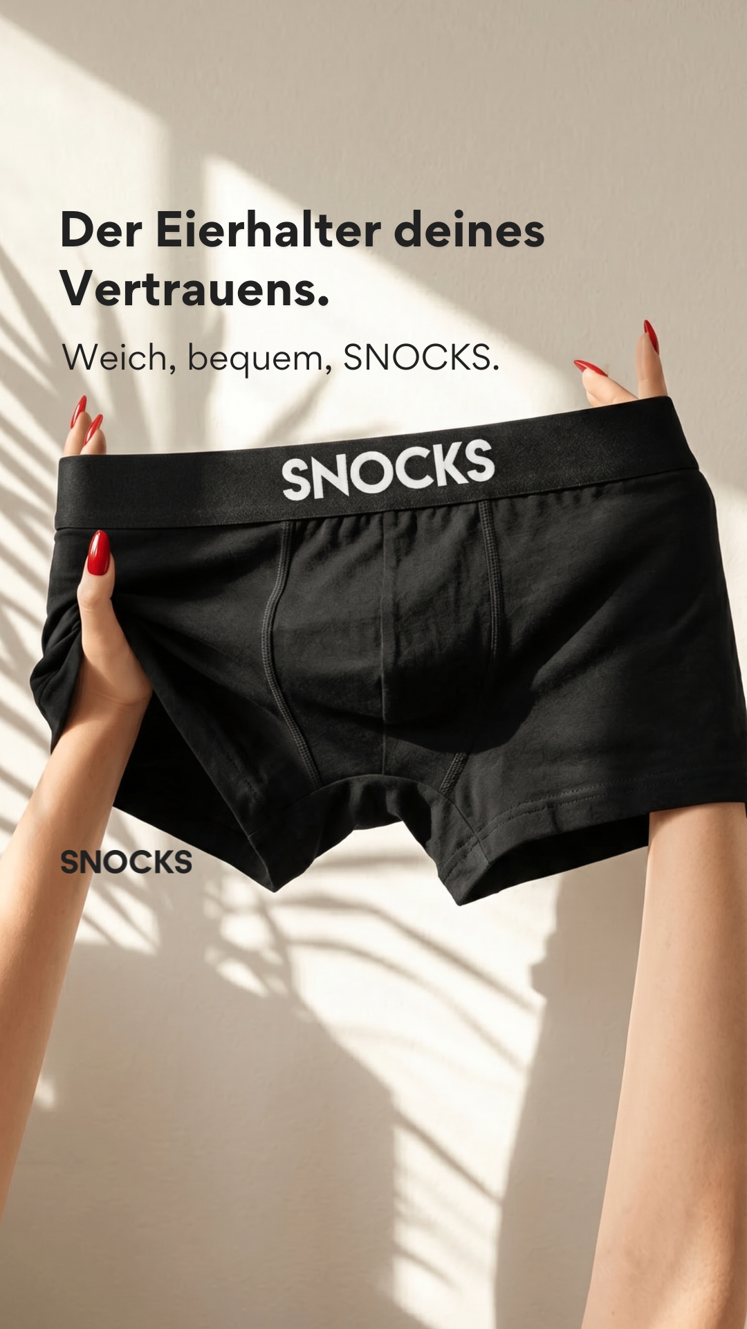 Snocks Facebook ad