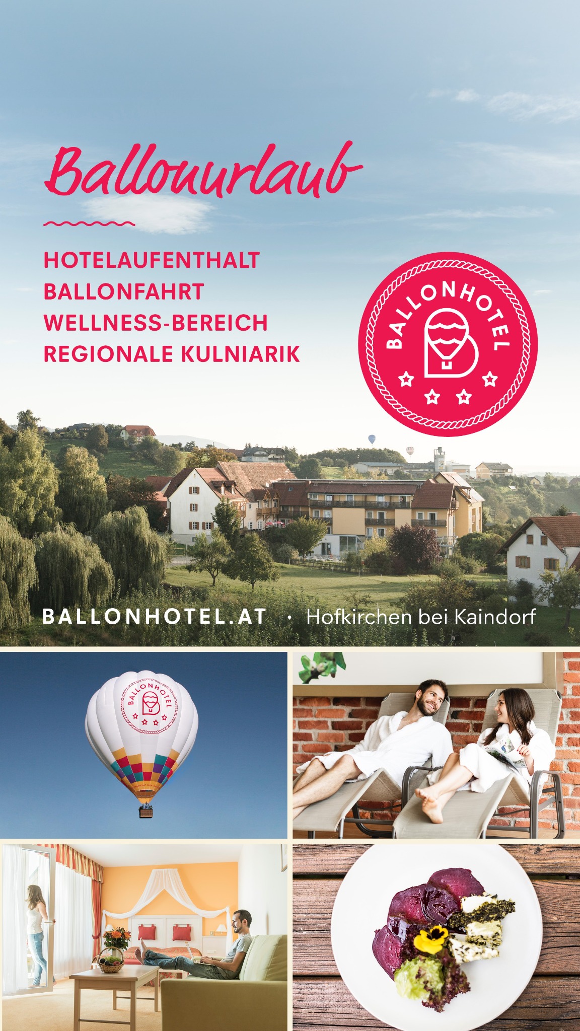 Ballonhotel Thaller Facebook ad from Jun 22, 2026