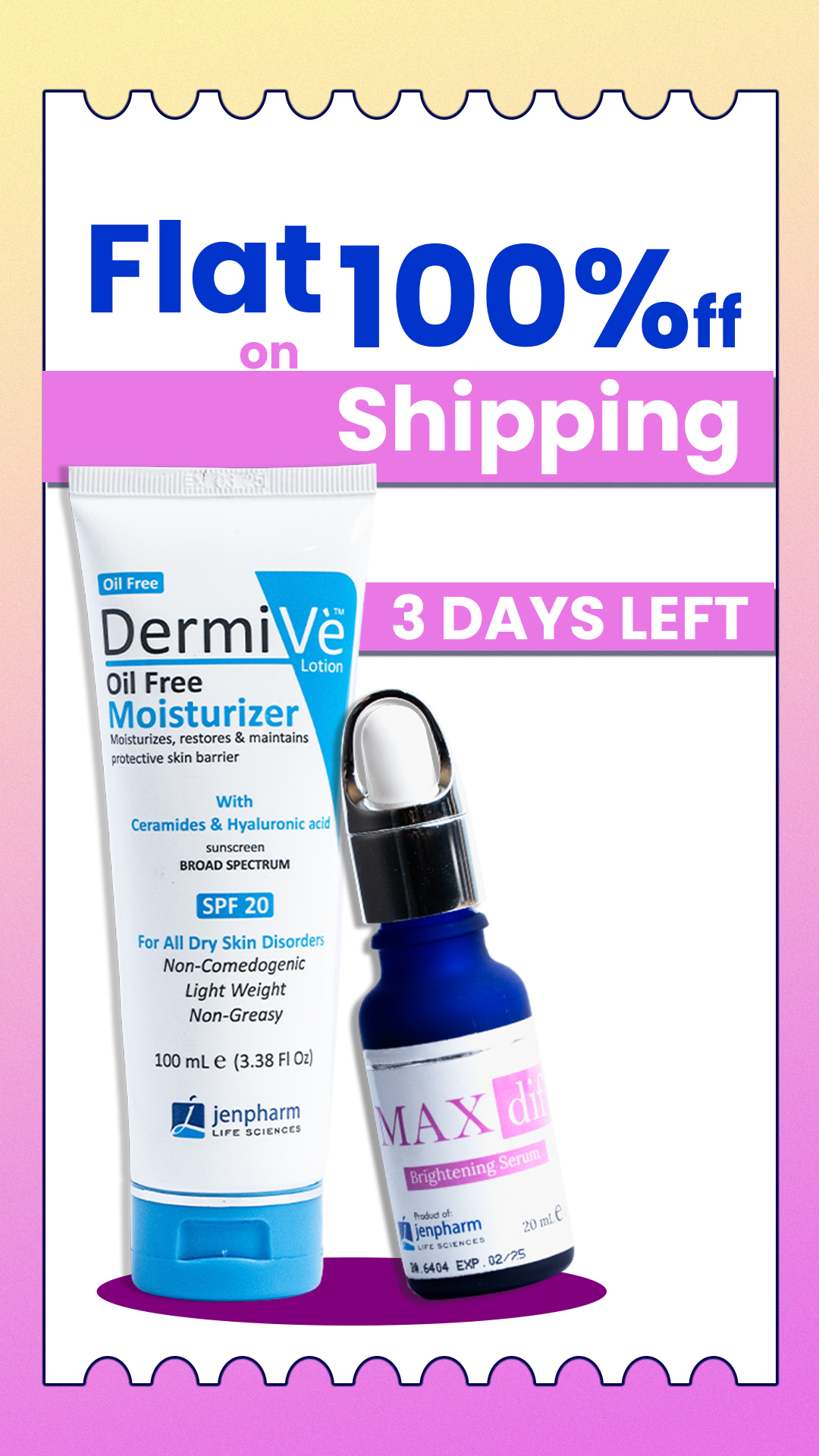 Jenpharm Life Sciences Facebook ad