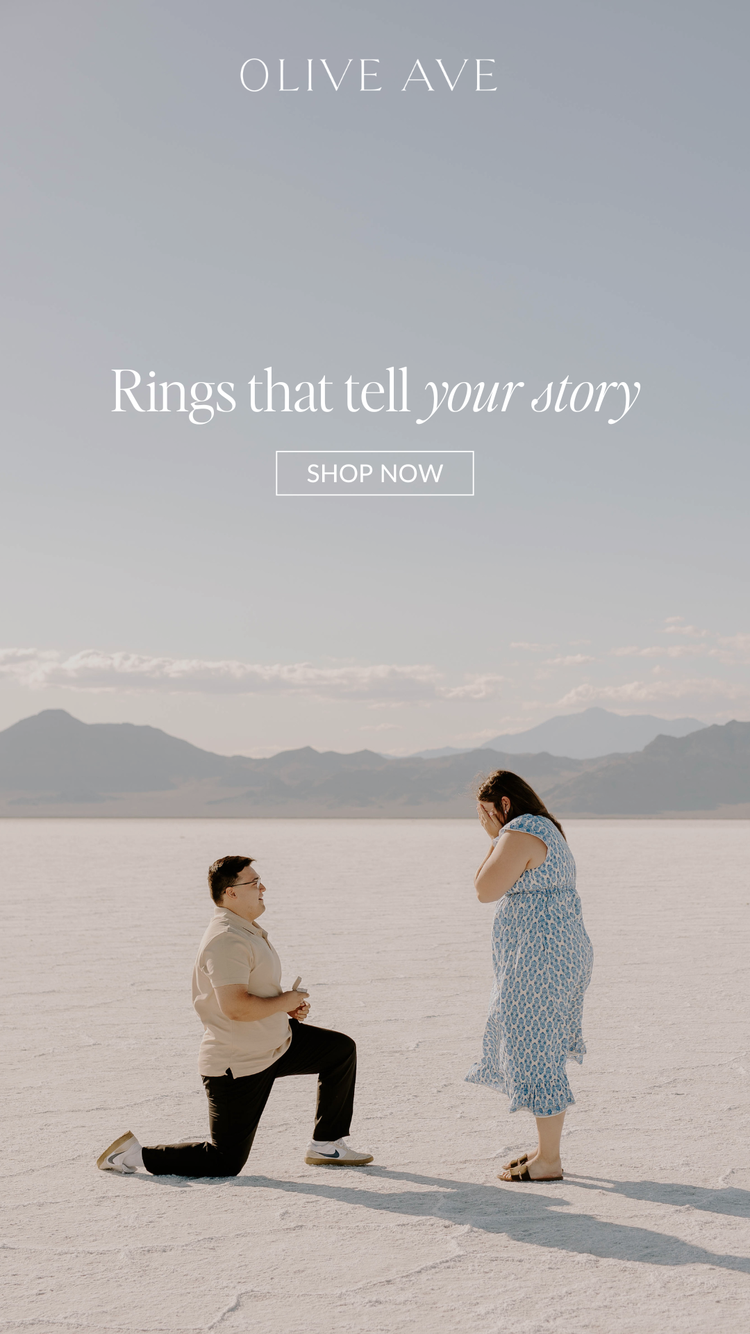 Olive Ave Jewelry Facebook ad from Jan 9, 2026