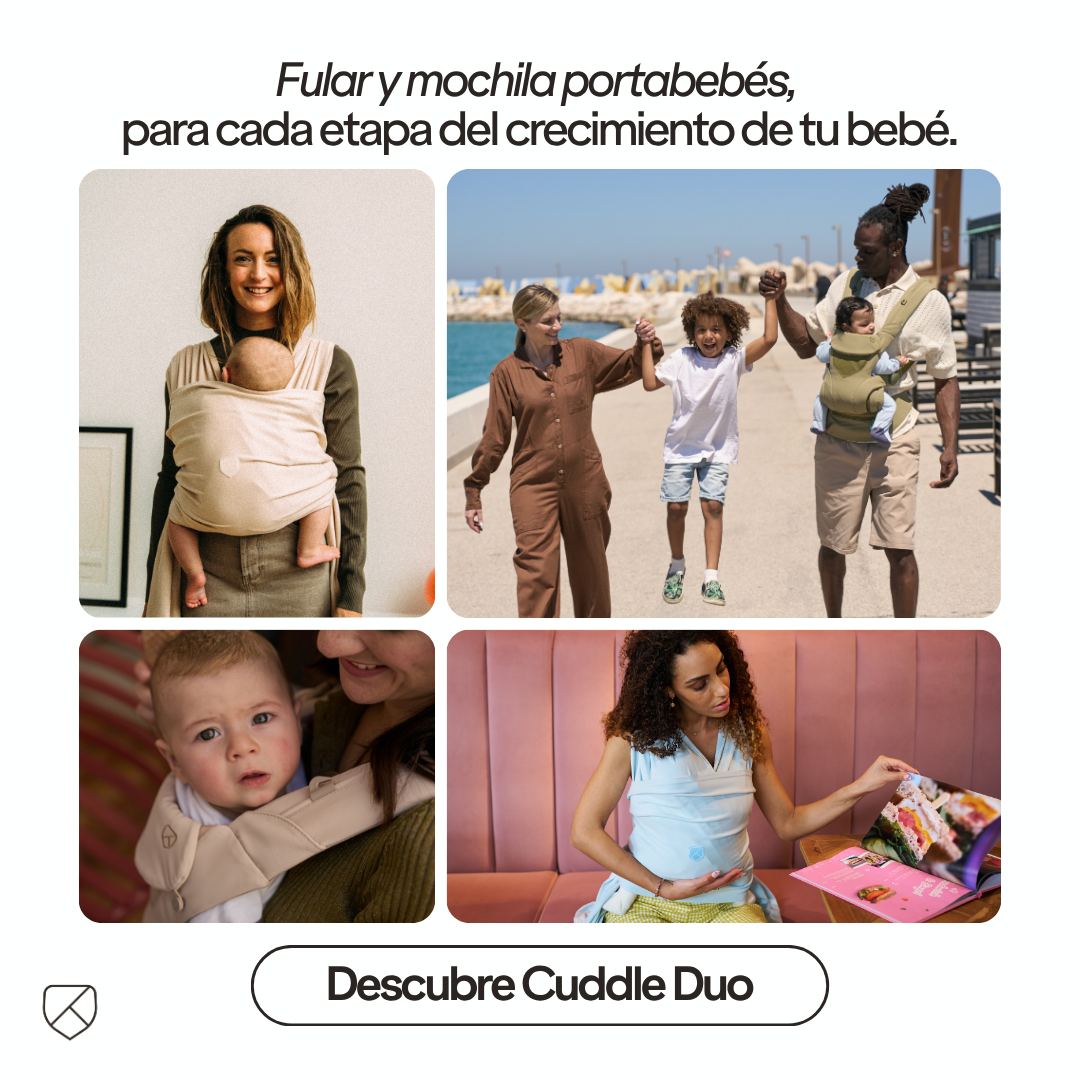 Koala Babycare Facebook ad: Cuddle Duo: juntos en cada etapa