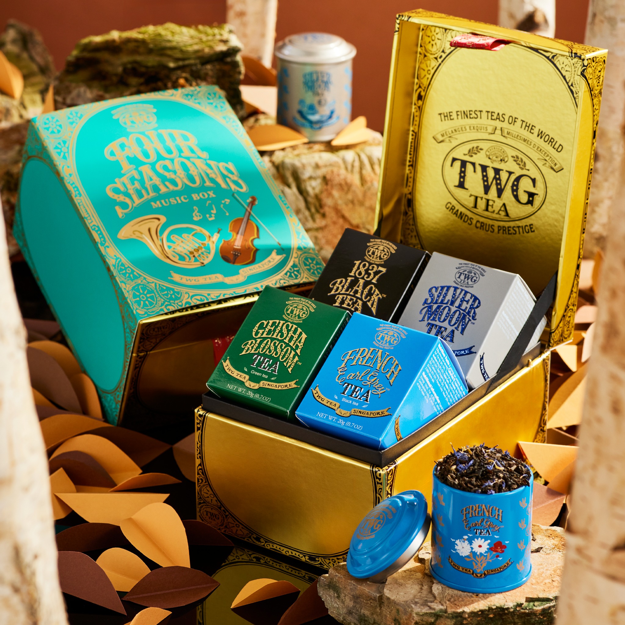 TWG Tea Facebook ad: 다시 만나는 풍요로움.