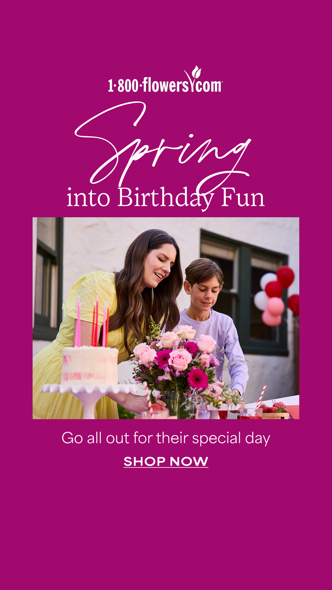 1-800-Flowers.com Facebook ad