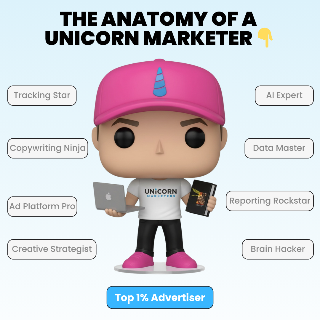 Maxwell Finn Facebook ad: Hate Your Ad Agency? Hire A Unicorn Marketer.