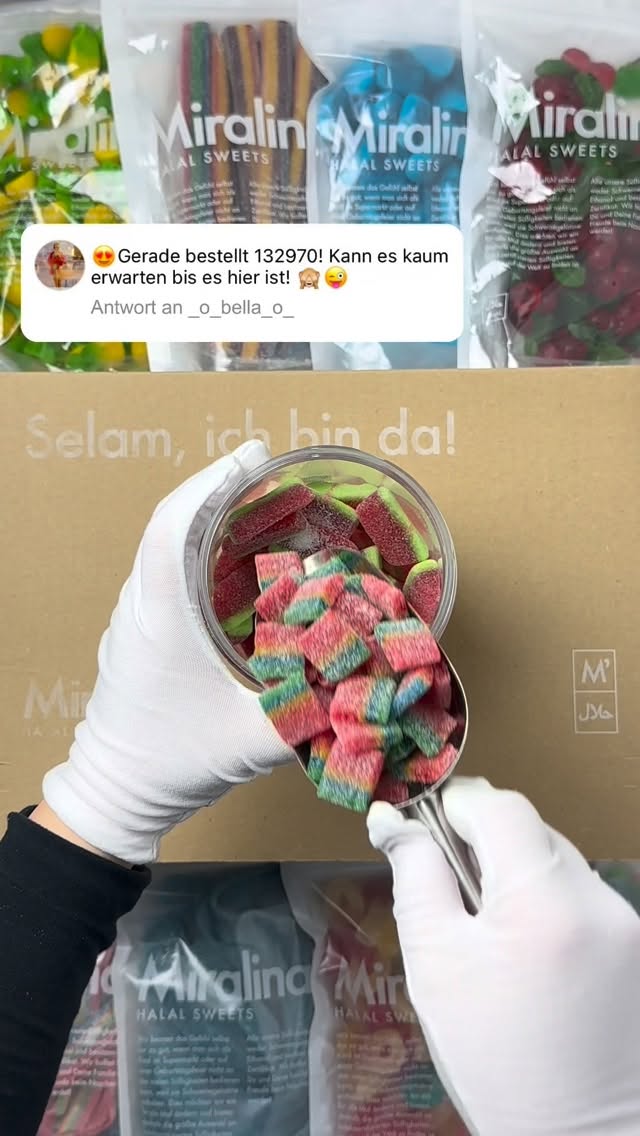 Miralina's Halal Sweets Facebook ad: Krass oder? Wenn wirklich alle mit einbezogen werden…