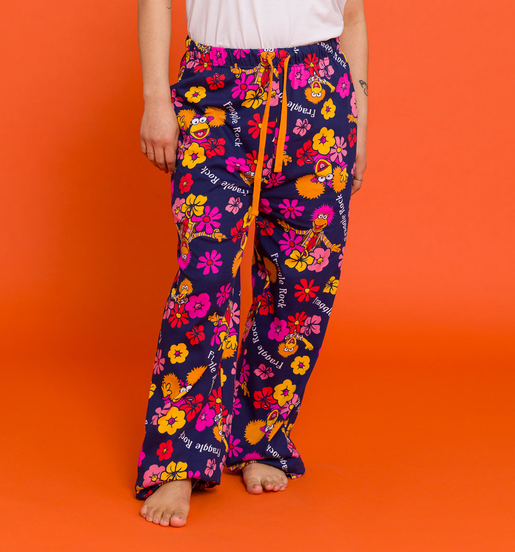 TruffleShuffle.com Facebook ad: Fraggle Rock Navy Lounge Pants