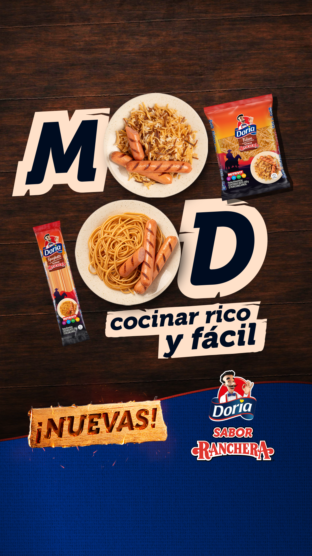 Alimentos Doria Facebook ad: Doria Sabor Ranchera