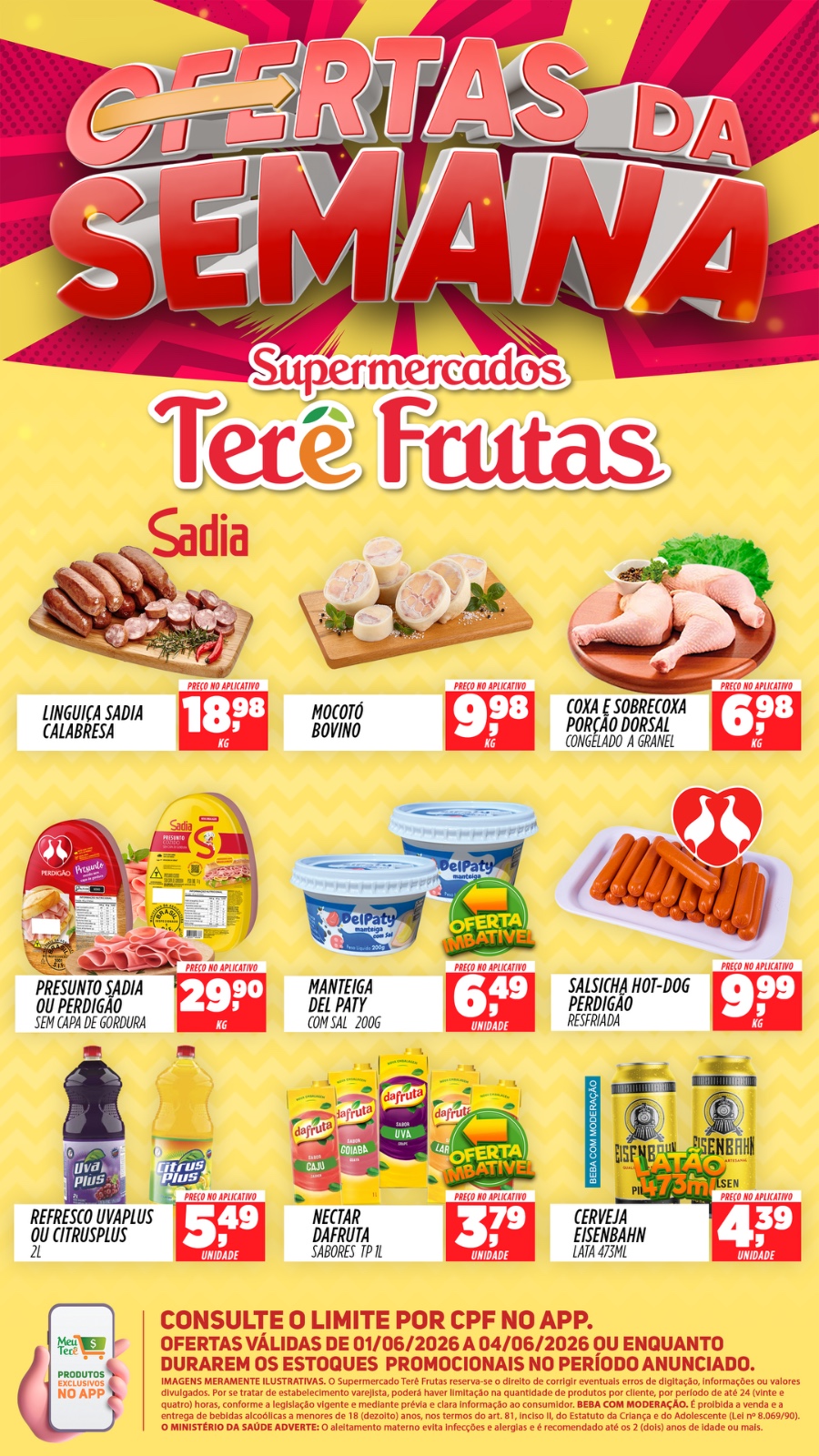 Super Terê Frutas Guapimirim Facebook ad