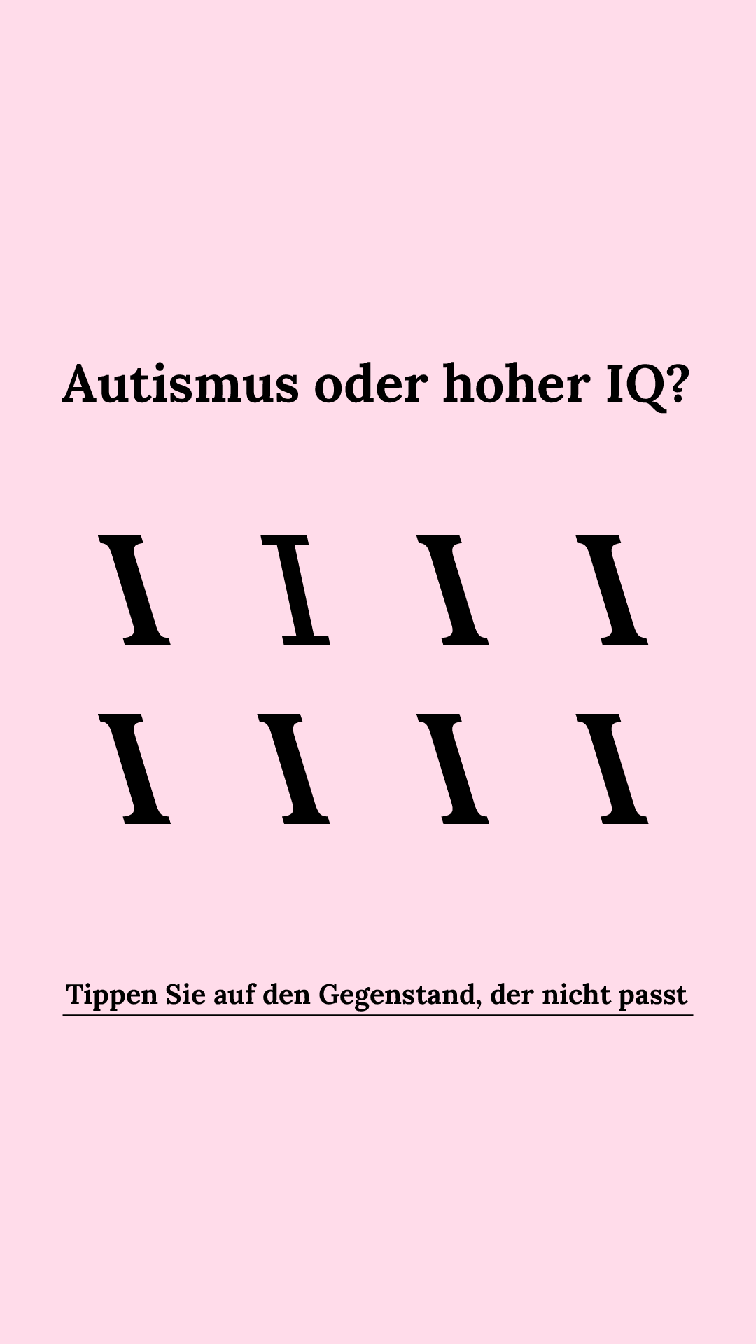 International Brain Test Facebook ad