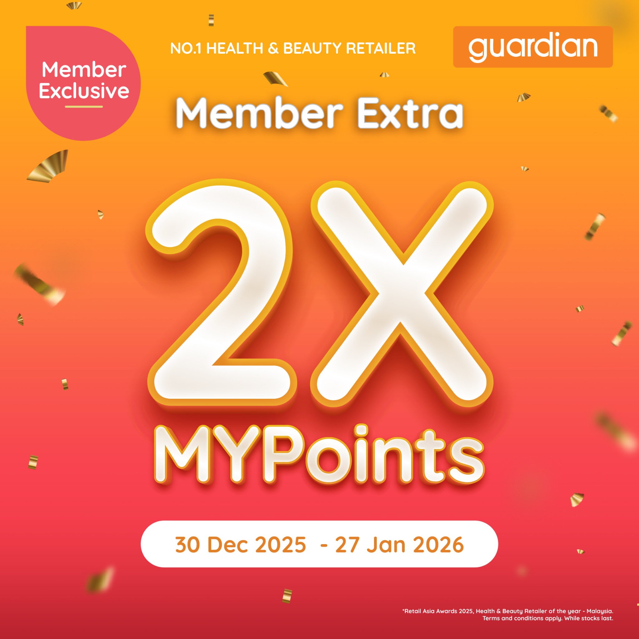 Guardian Health & Beauty Facebook ad