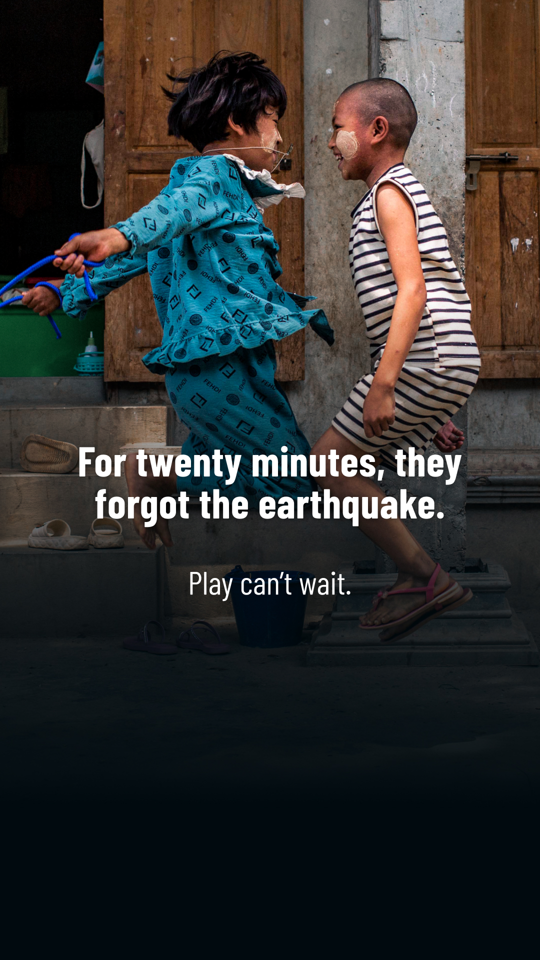UNICEF USA Facebook ad