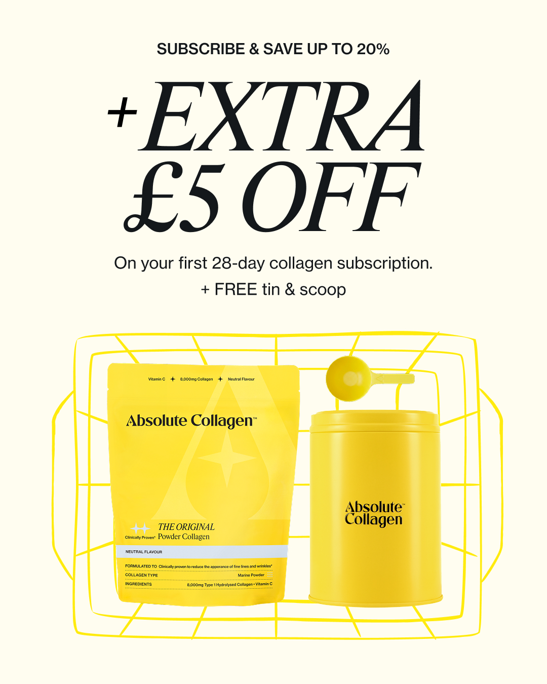 Absolute Collagen Facebook ad