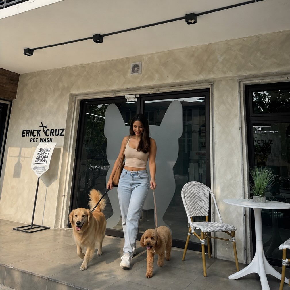 Petwash Facebook ad: A happy place for your dog to come…