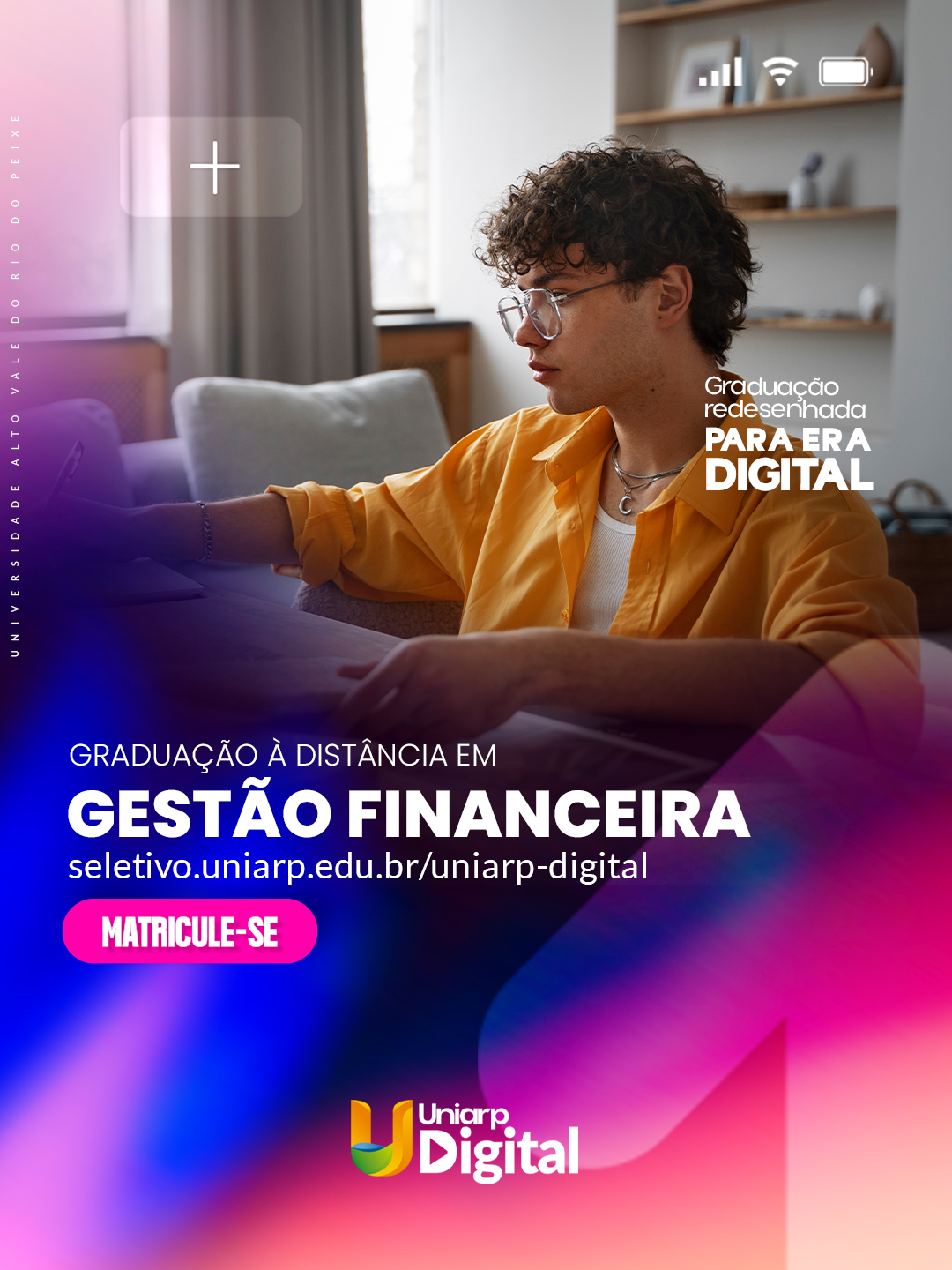 Uniarp Facebook ad: Gestão Financeira EAD