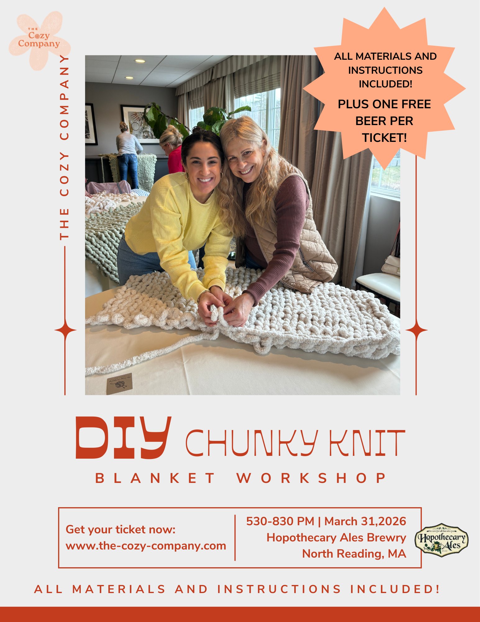 The Cozy Company Facebook ad