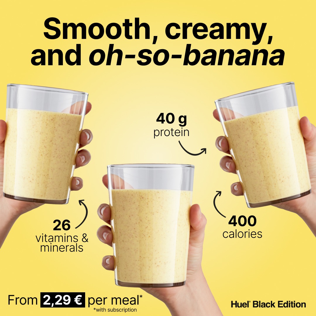 Huel Facebook ad