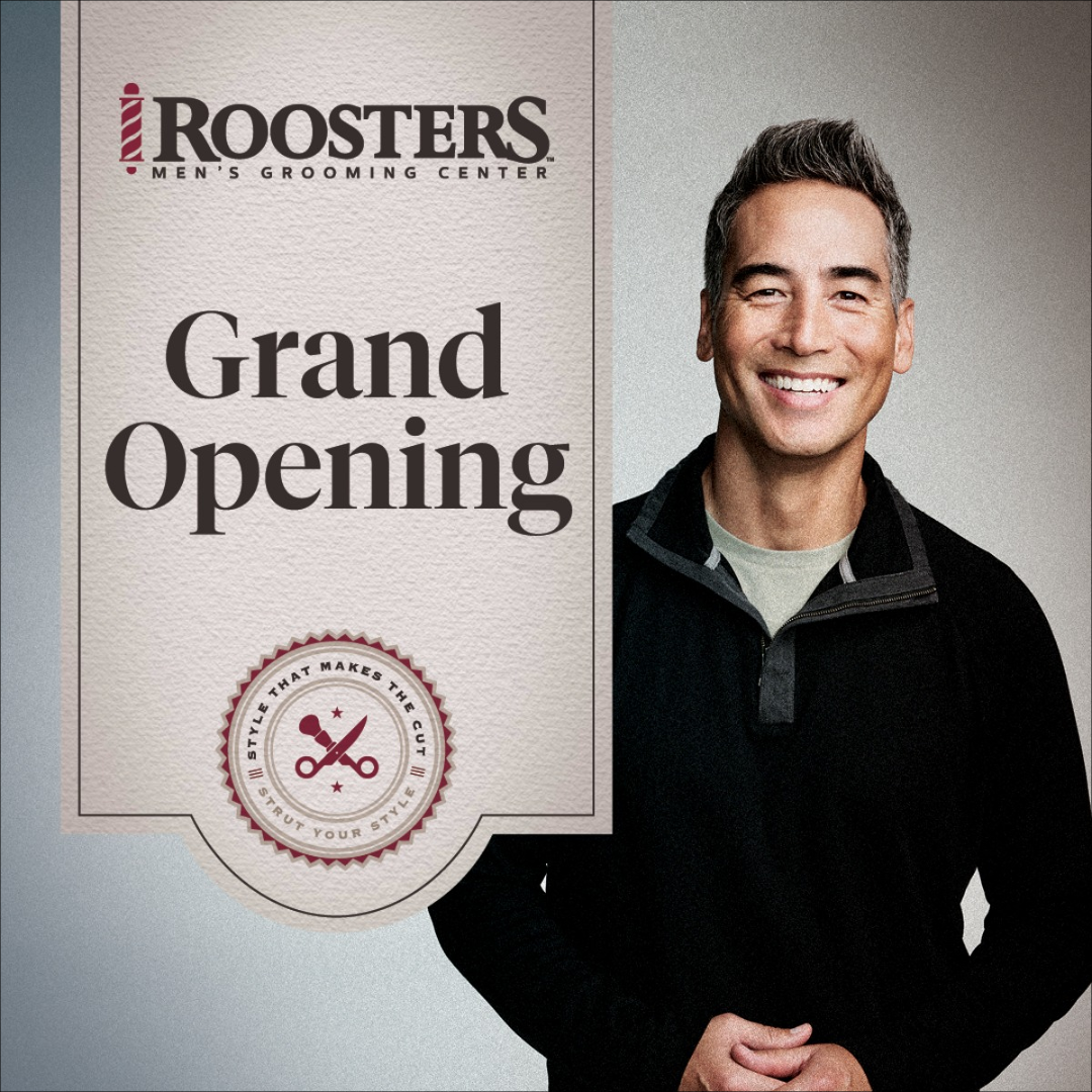 Roosters Men's Grooming Center Facebook ad