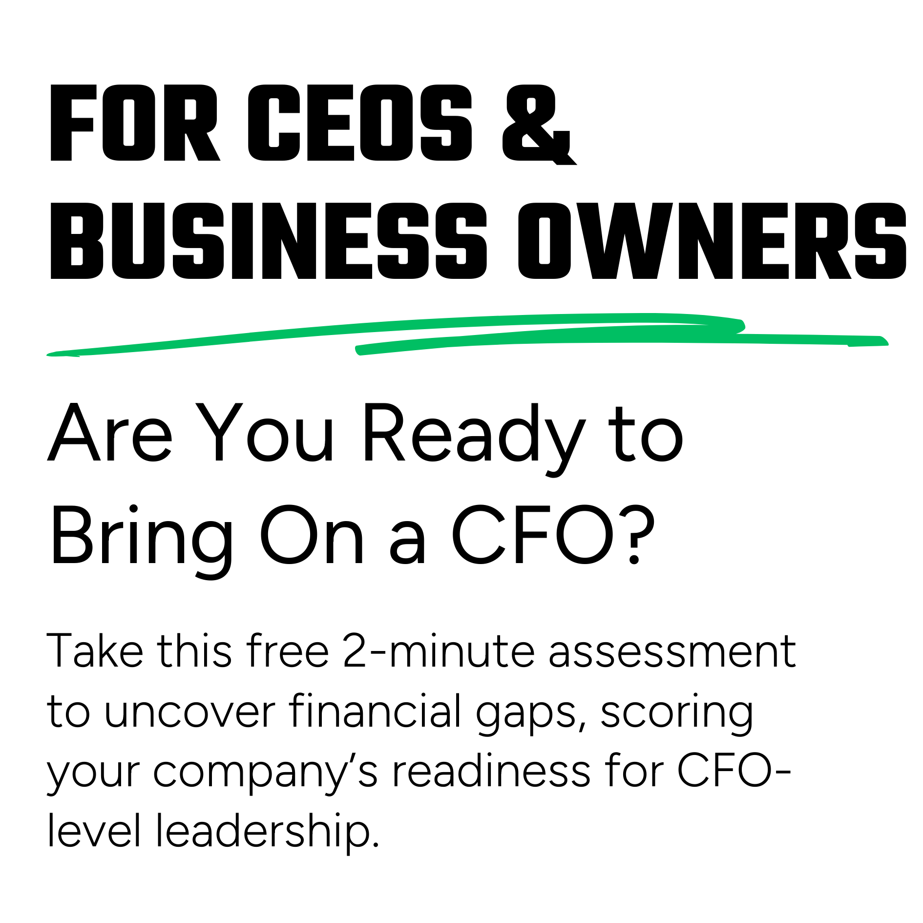 TermBid, Inc. Facebook ad: Are You CFO-Ready?