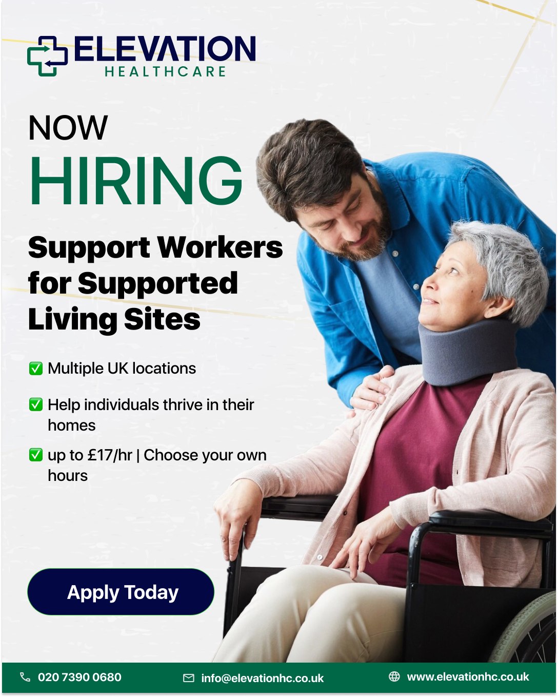 Elevation Healthcare Facebook ad