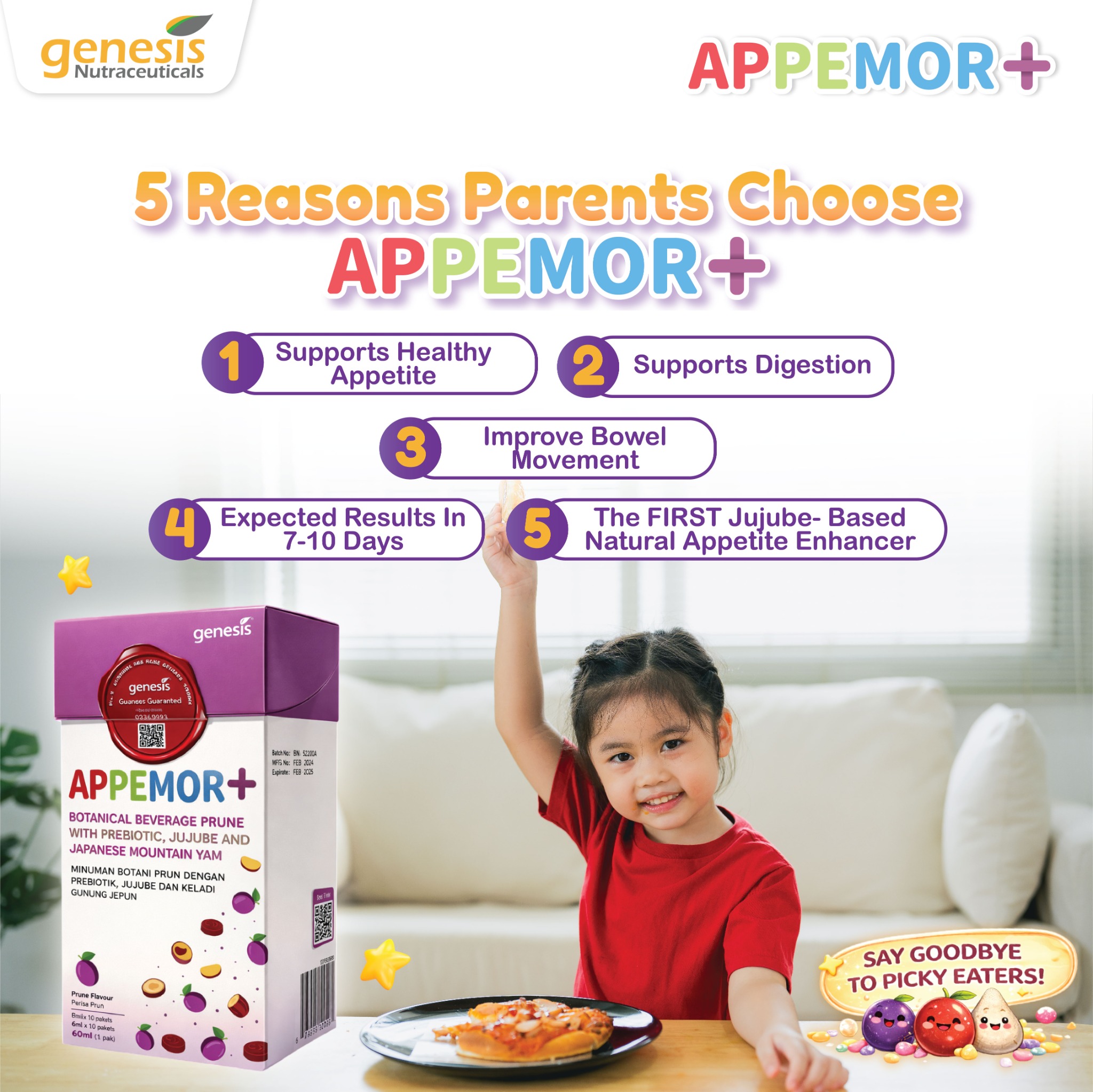 Appemor+ by Genesis Nutraceuticals Facebook ad