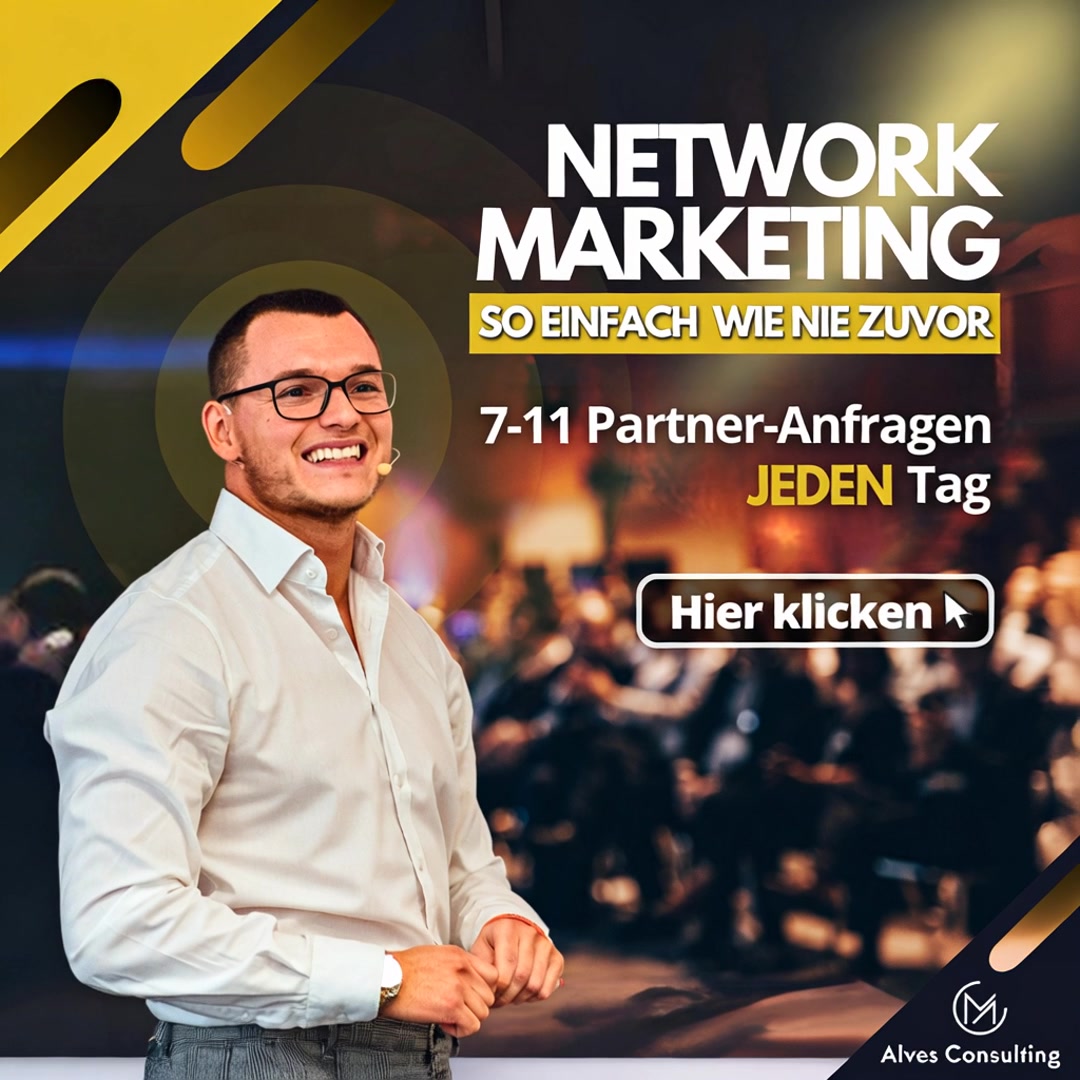 Marco Alves - Network Marketing Mentor Facebook ad: Gratis Strategie-Session: Mehr Umsatz im Business