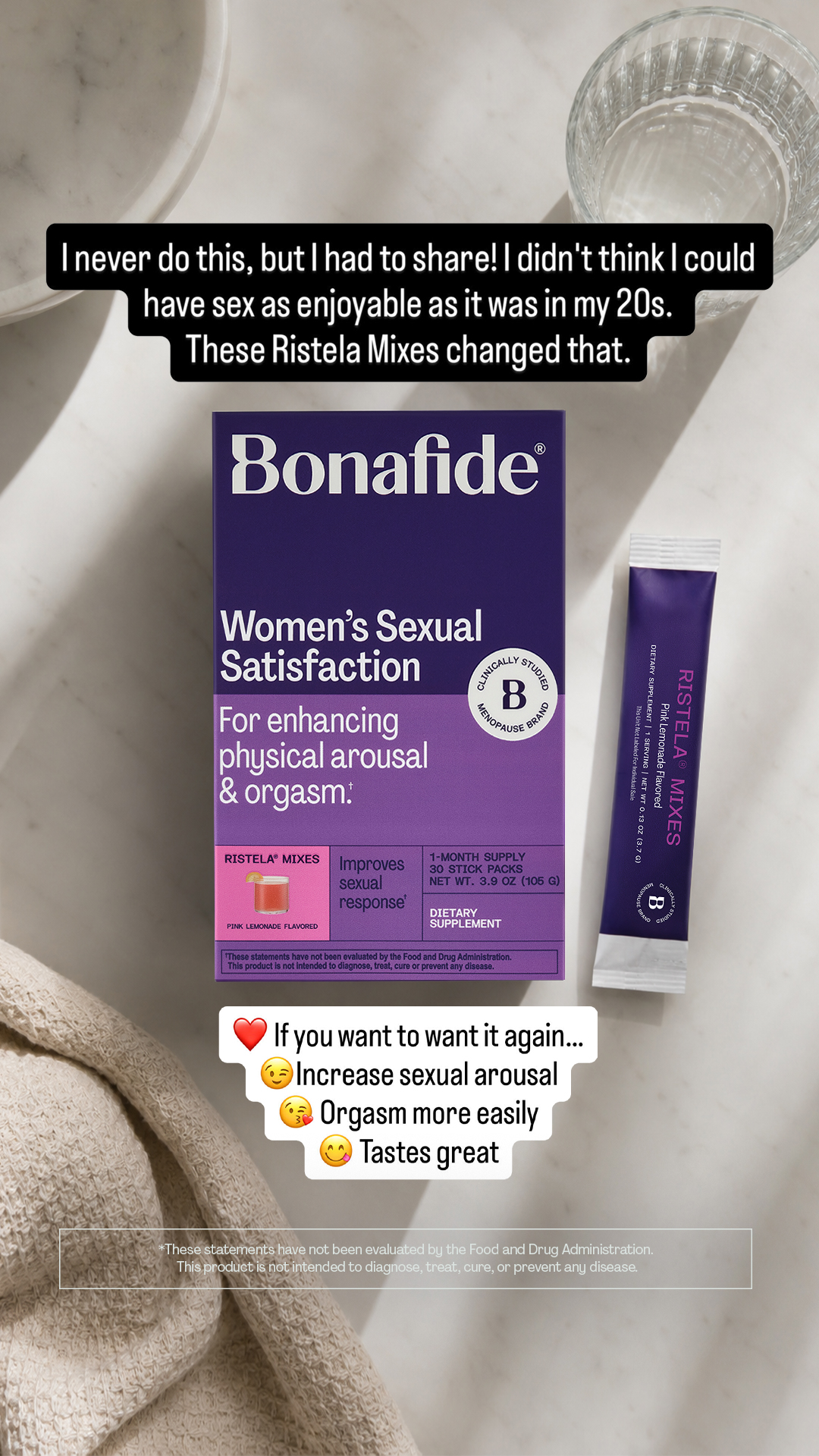 Bonafide Facebook ad: Use Code NEW20 for 20% Off