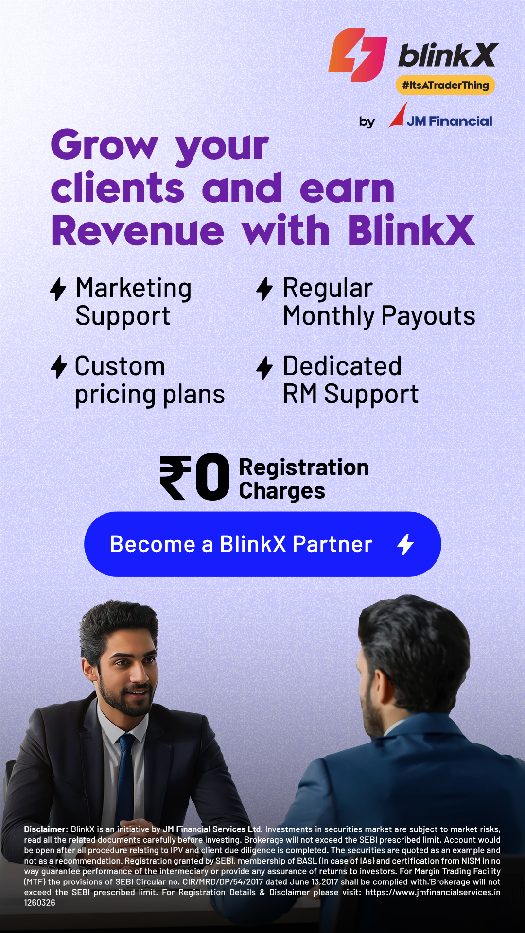 BlinkX - Itsatraderthing Facebook ad