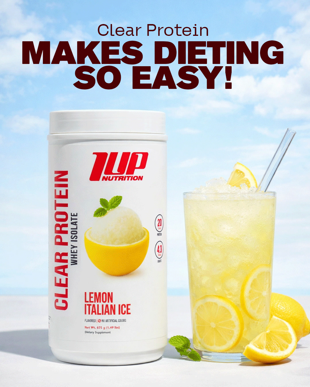 1 Up Nutrition Facebook ad