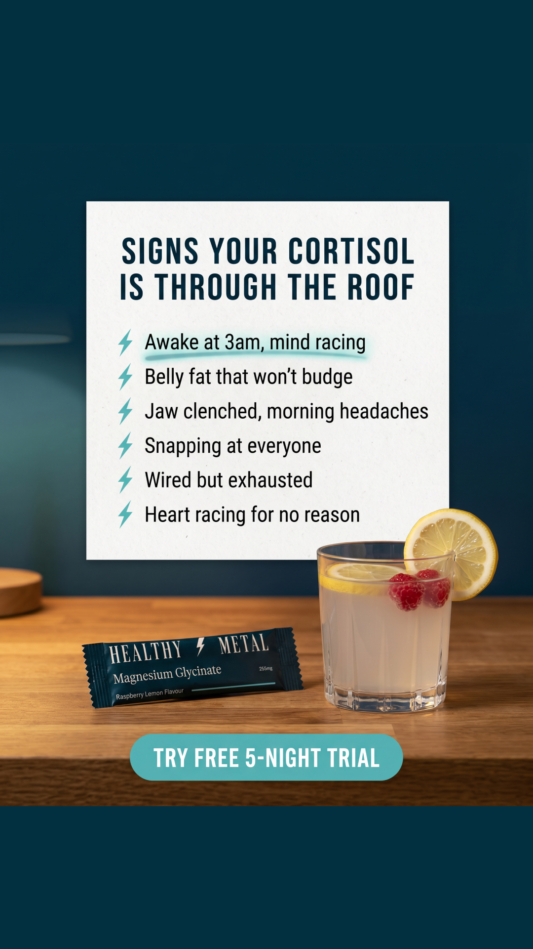 Healthy Metal Facebook ad