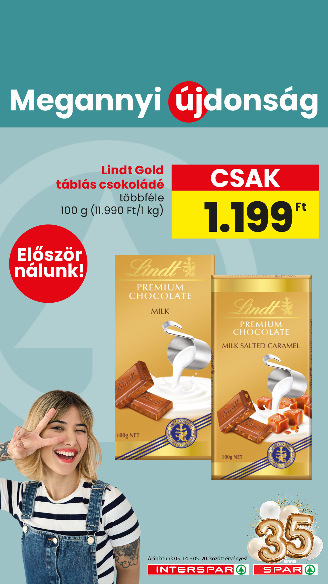 SPAR Magyarország Facebook ad from May 14, 2026