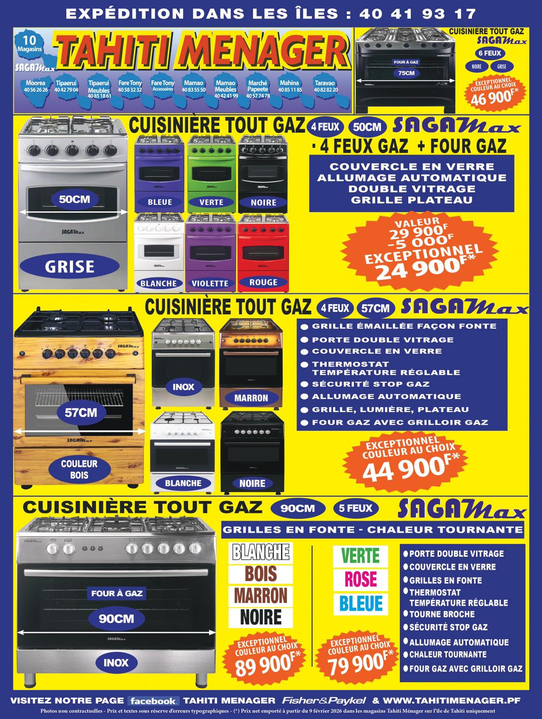 Tahiti Menager - Fisher & Paykel Facebook ad