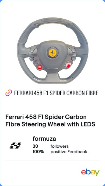 Formuza Facebook ad: Official F1 Authentics Licensed Dealer