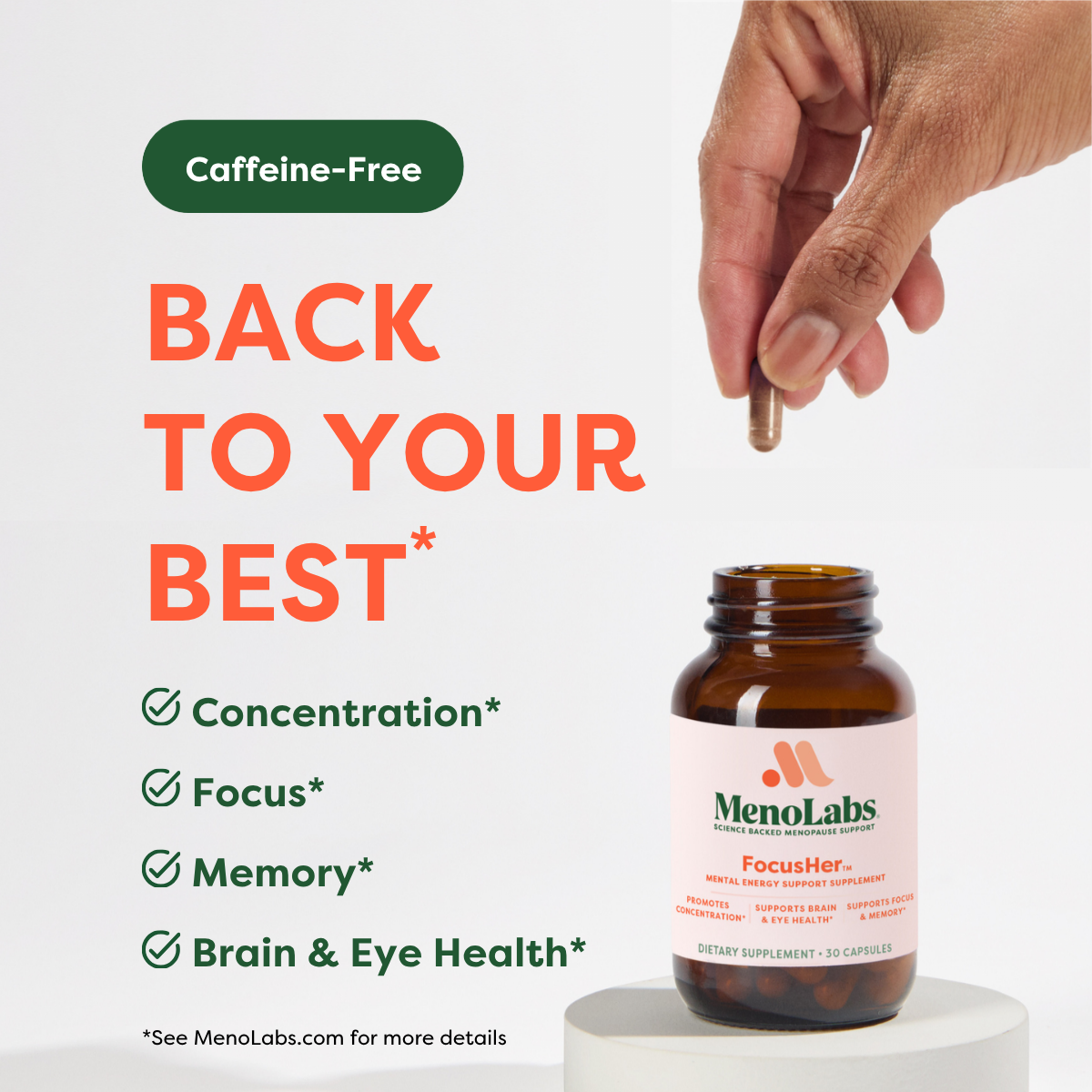 MenoLabs Facebook ad