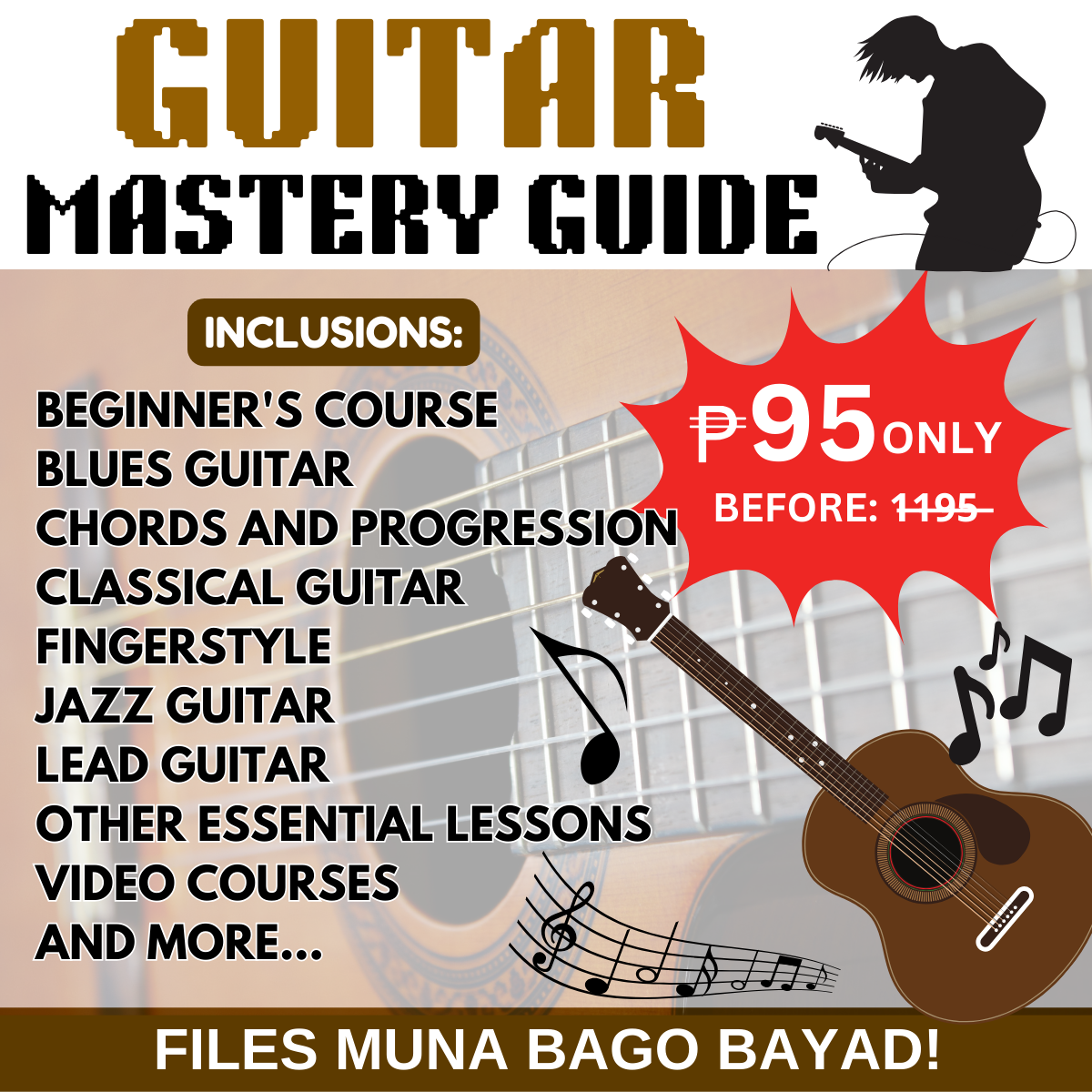 Guitar Data Center Facebook ad from Aug 16, 2024