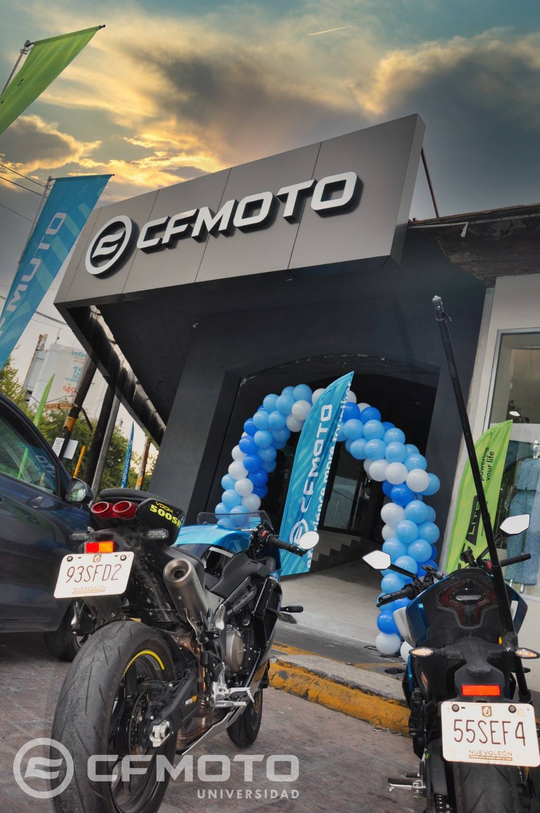 CFMOTO.Universidad Facebook ad: LA AVENTURA COMIENZA AQUÍ.