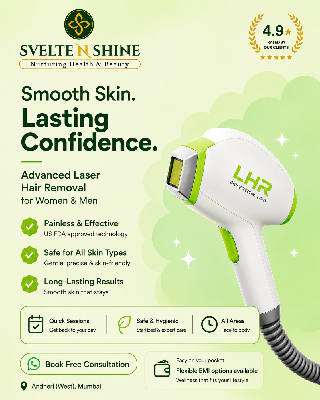 Svelte N Shine Facebook ad