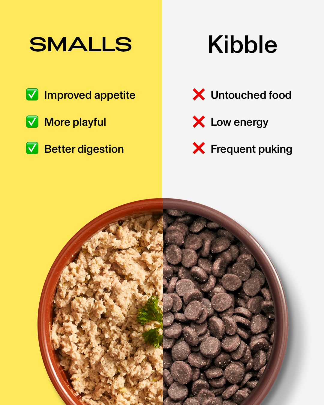 Smalls Facebook ad