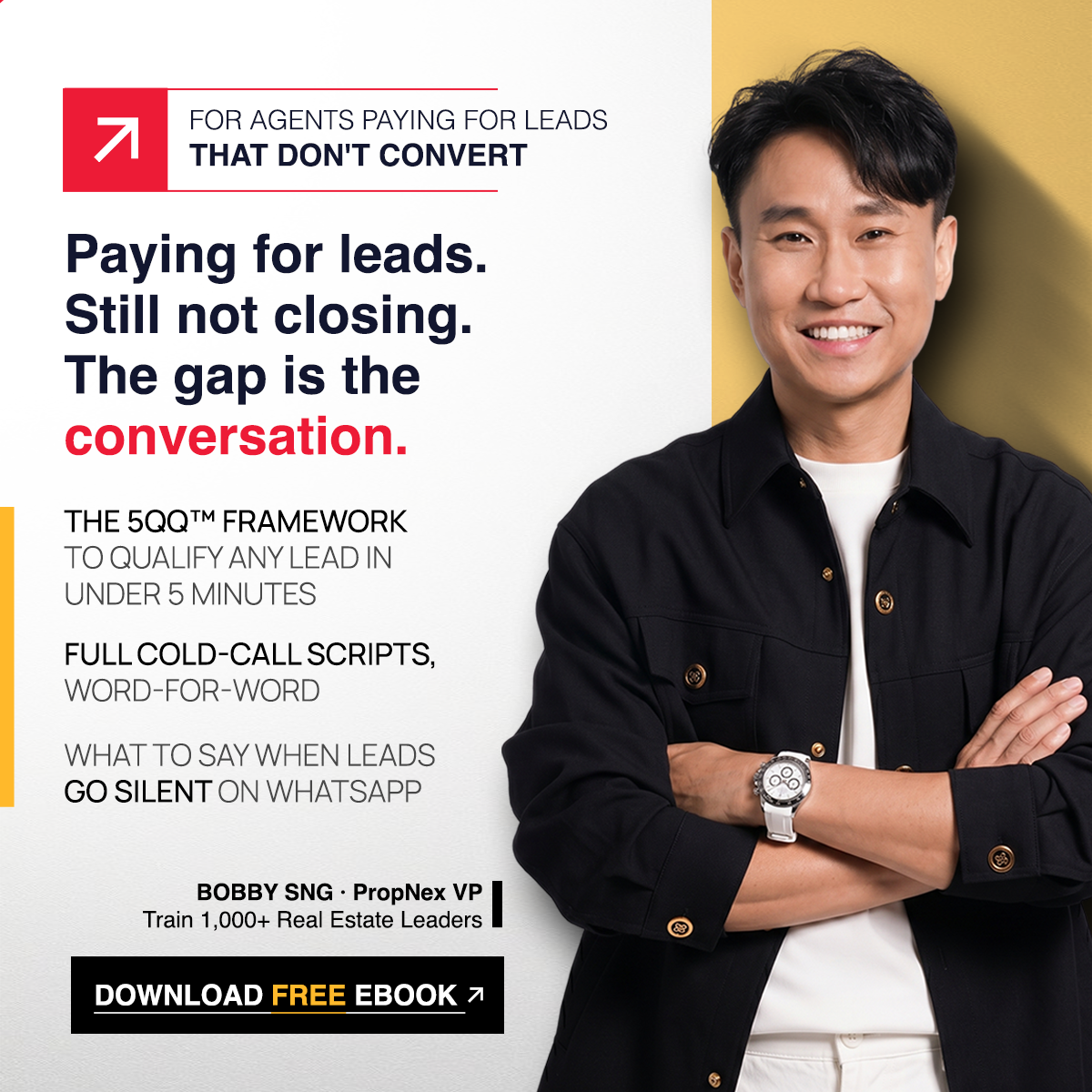 Bobby Sng Advisory Group, PropNex Realty Facebook ad