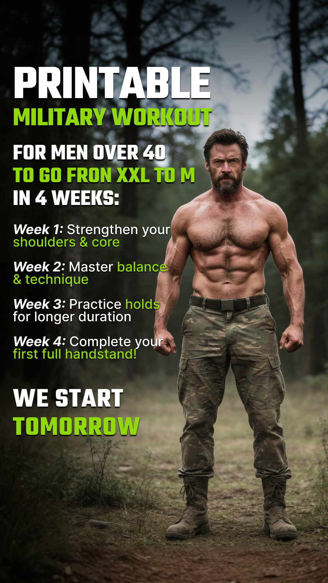 28 Days Challenges Facebook ad from Mar 20, 2026