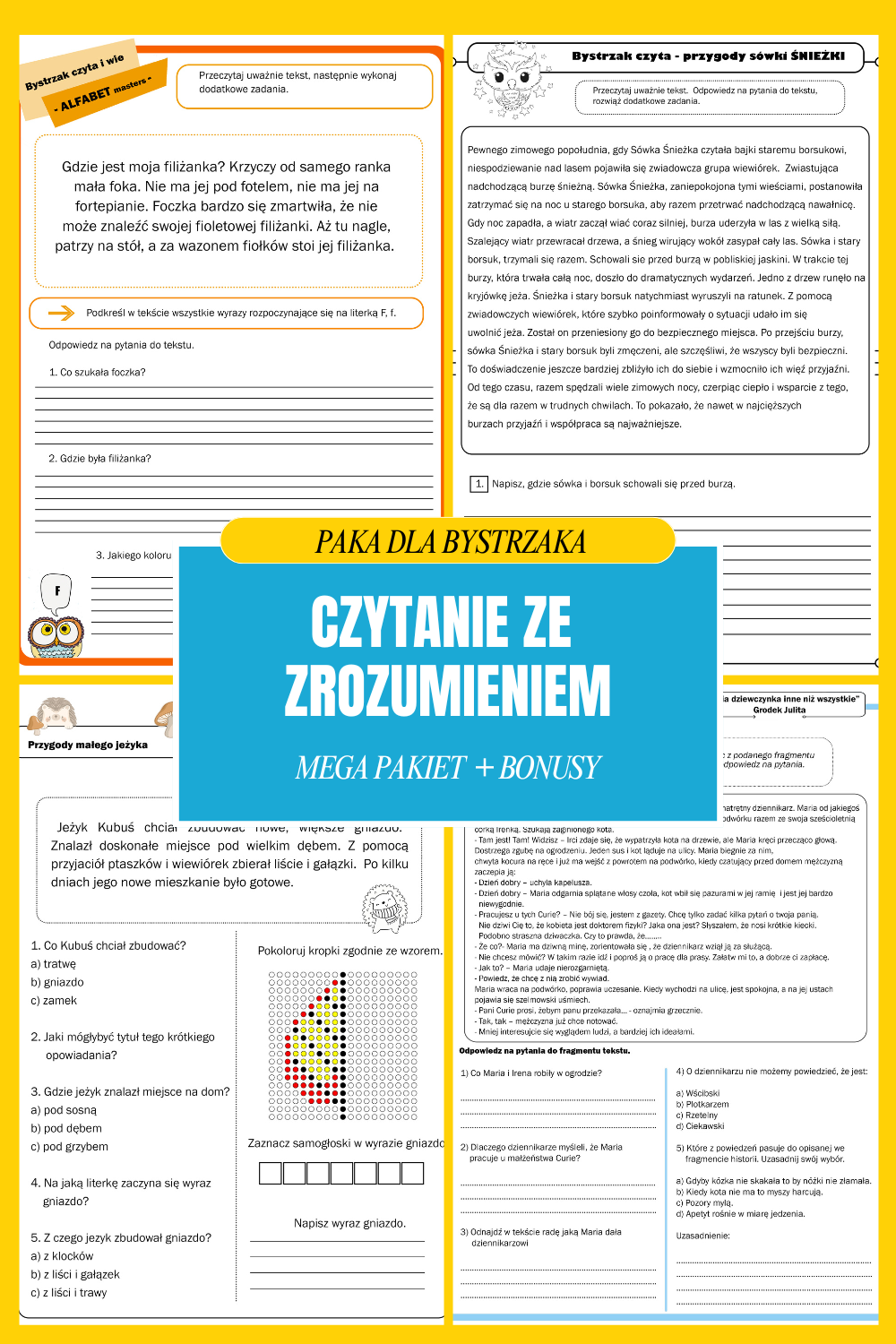 Paka dla Bystrzaka - materiały dydaktyczne Facebook ad