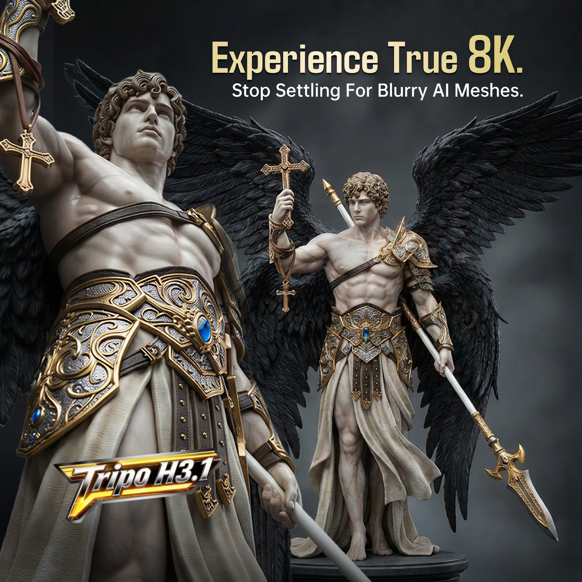 Tripo 3D Facebook ad