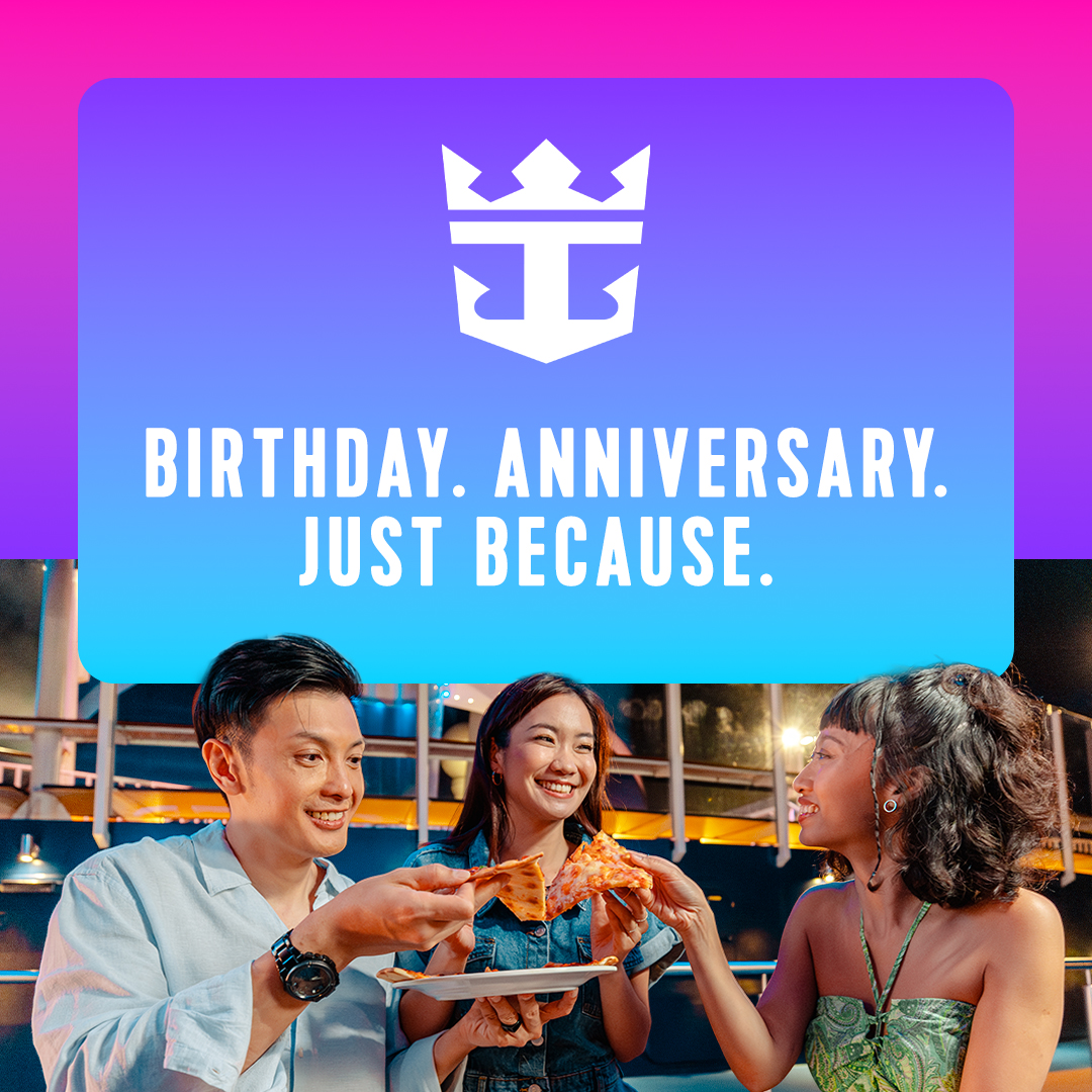 Royal Caribbean Facebook ad