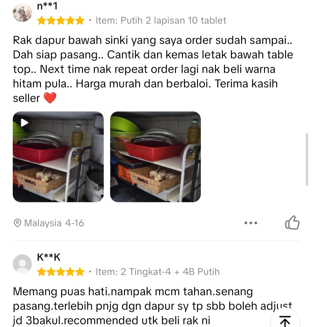 TryMate Facebook ad: Puas hati sekarang bawah sinki aku dah tak bersepah!